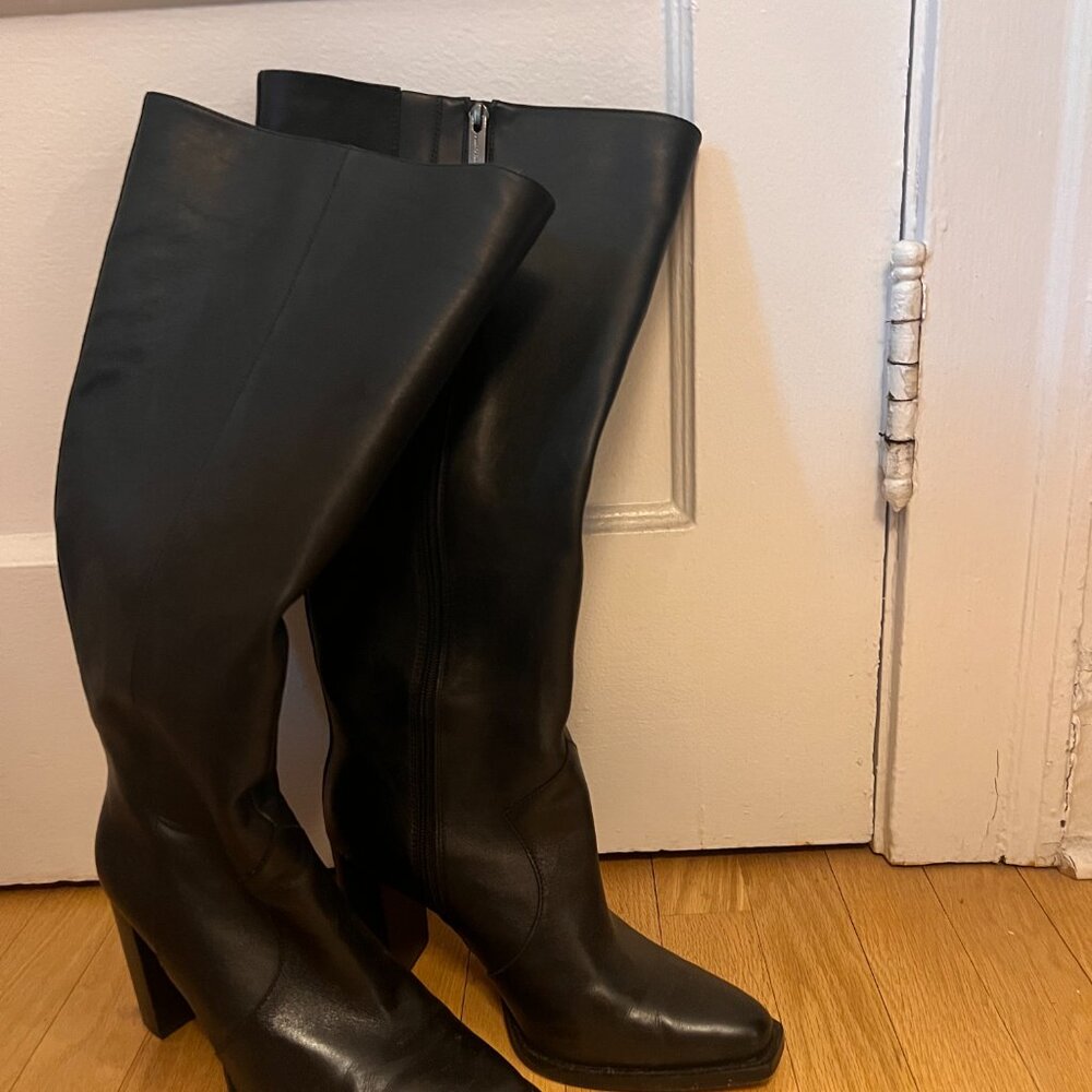 Vince Camuto Lecheya Extra Wide Calf Boot - Picture 2 of 5